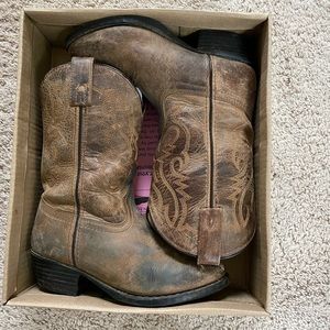 Lightly Worn Kids Cowgirl Boots